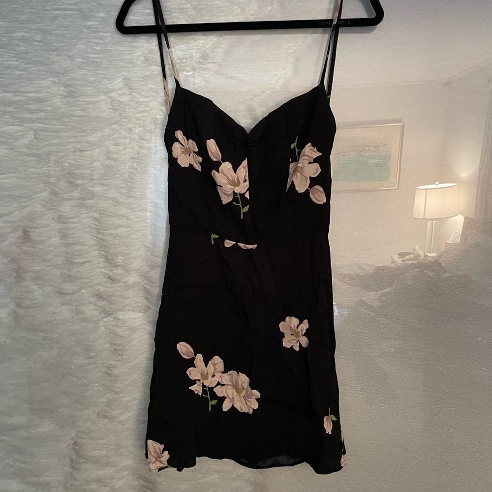 Reformation Mini Dress with low back